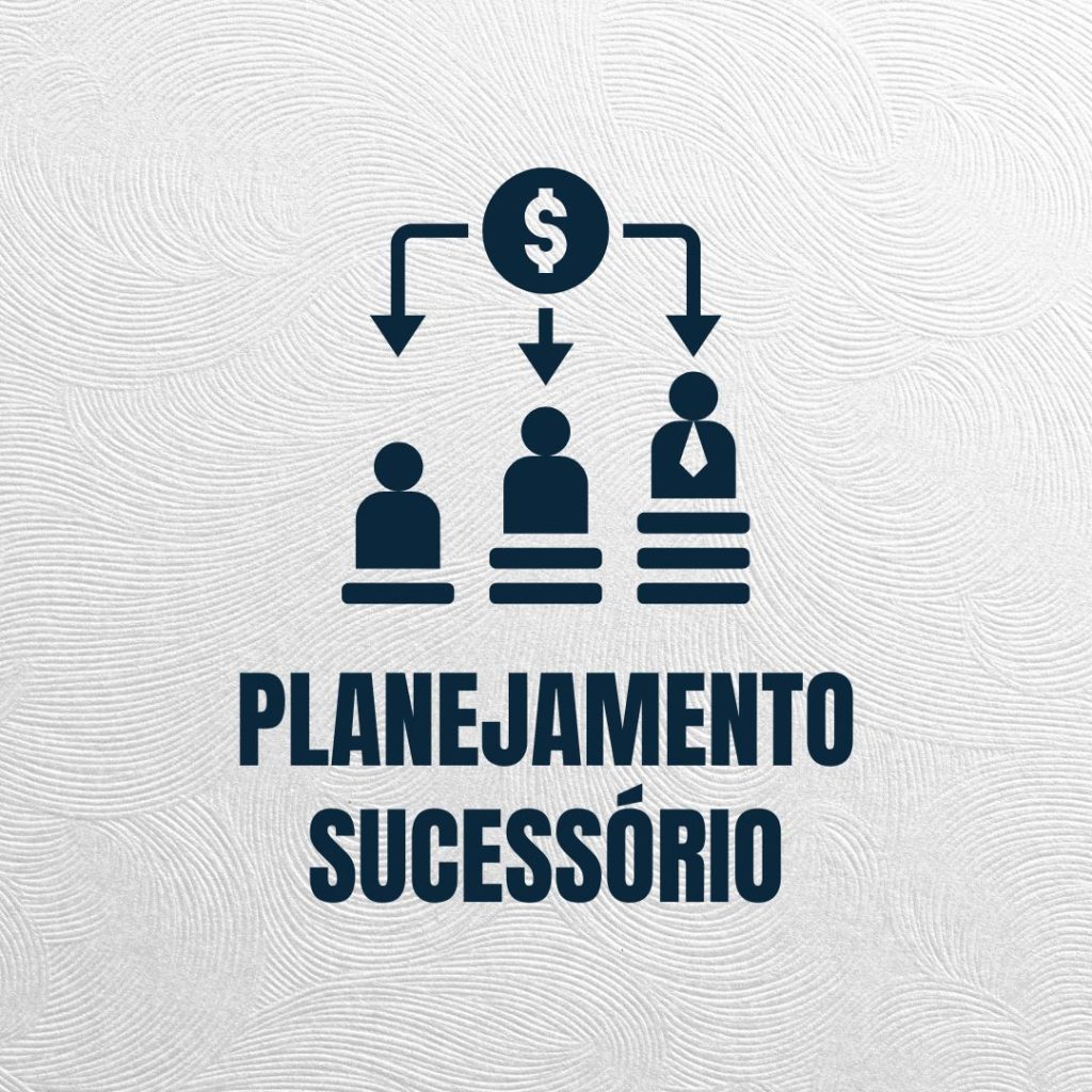 Ícone de planejamento sucessório e organização patrimonial